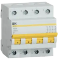IEK Выключатель нагрузки (мини-рубильник) ВН-32 4Р 125А (MNV10-4-125)