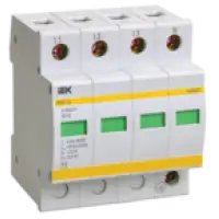 IEK Ограничитель импульсных перенапряжений ОПС1-D 4Р 5/10кА 230B (MOP20-4-D)