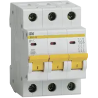 IEK Автоматический выключатель ВА47-29 3Р 16А 4,5кА В (MVA20-3-016-B)