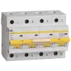 IEK Автоматический выключатель ВА47-100 4P 6А 10кА D (MVA40-4-006-D)