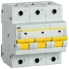 IEK Автоматический выключатель ВА47-150 3Р 80А 15кА D (MVA50-3-080-D)