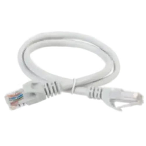 IEK ITK Коммутационный шнур (патч-корд) кат.5E UTP 2м серый (PC01-C5EU-2M)