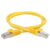 IEK ITK Коммутационный шнур (патч-корд) кат.5E FTP PVC 7м желтый (PC05-C5EF-7M)