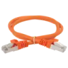 IEK ITK Коммутационный шнур (патч-корд) кат.5E FTP PVC 15м оранжевый (PC07-C5EF-15M)