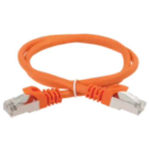 IEK ITK Коммутационный шнур (патч-корд) кат.6 FTP LSZH 10м оранжевый (PC07-C6FL-10M)