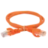 IEK ITK Коммутационный шнур (патч-корд) кат.6 UTP PVC 2м оранжевый (PC07-C6U-2M)