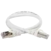 IEK ITK Коммутационный шнур (патч-корд) кат.5E FTP 1м белый (PC08-C5EF-1M)