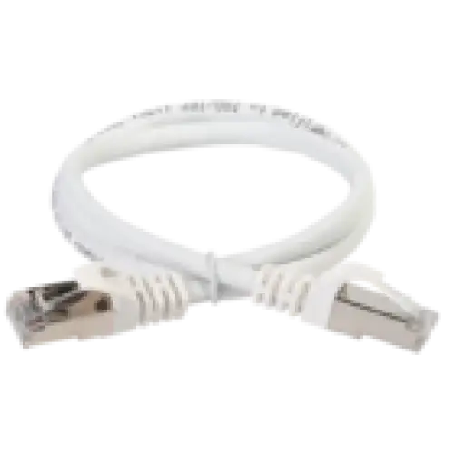 IEK ITK Коммутационный шнур (патч-корд) кат.5E FTP 1м белый (PC08-C5EF-1M)