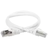 IEK ITK Коммутационный шнур (патч-корд) кат.6 FTP PVC 2м белый (PC08-C6F-2M)