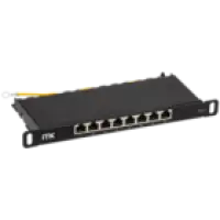IEK ITK 0,5U патч-панель кат.6 STP 8 портов 10 (Dual IDC) (PP08-D05UC06S-D05-10)