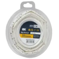 IEK Трубка термоусадочная ТТУ нг-LS 4/2 белая (2м/упак) (UDR12-004-002-002-K01-T)