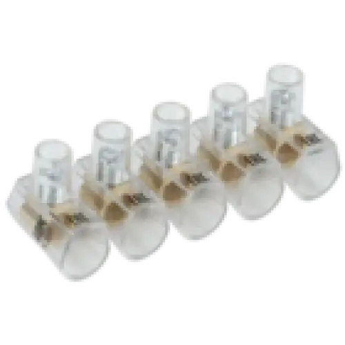 IEK Зажим винтовой концевой изолированный КЗВИ 6,0мм2 (5x1) (UZVK-06-5)