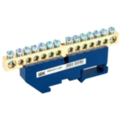 IEK Шина N ноль на DIN-изол ШНИ-8х12-14-Д-С (YNN10-812-14D-K07)