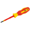 IEK ARMA2L 5 Отвертка диэлектрическая PZ1х80 Т2 (A2L5-SC30-T2-PZ-10-080)