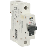 IEK ARMAT Автоматический выключатель M06N 1P C 25А (AR-M06N-1-C025)