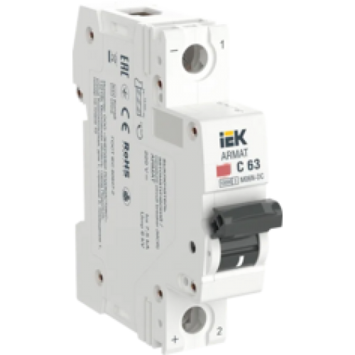 IEK ARMAT Автоматический выключатель M06N-DC 1P C 63А (AR-M06N-1-C063DC)