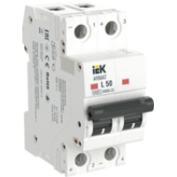 IEK ARMAT Автоматический выключатель M06N-DC 2P L 50А (AR-M06N-2-L050DC)