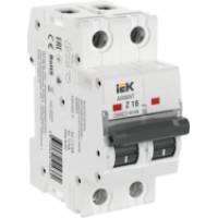 IEK ARMAT Автоматический выключатель M10N 2P Z 16А (AR-M10N-2-Z016)