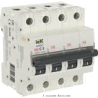IEK ARMAT Автоматический выключатель M10N 4P C 8А (AR-M10N-4-C008)