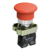 IEK Кнопка управления LAY5-BC42 Грибок 1р красная (BBG71-BC-K04)