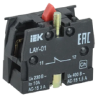 IEK Контактный блок 1р для серии LAY5 (BDK11)