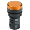 IEK Лампа AD22DS(LED)матрица d=22мм желтый 12В AC/DC (BLS10-ADDS-012-K05)