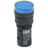 IEK Лампа AD16DS(LED)матрица d=16мм синий 12В AC/DC (BLS10-ADDS-012-K07-16)