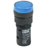 IEK Лампа AD16DS(LED)матрица d=16мм синий 24В AC/DC (BLS10-ADDS-024-K07-16)