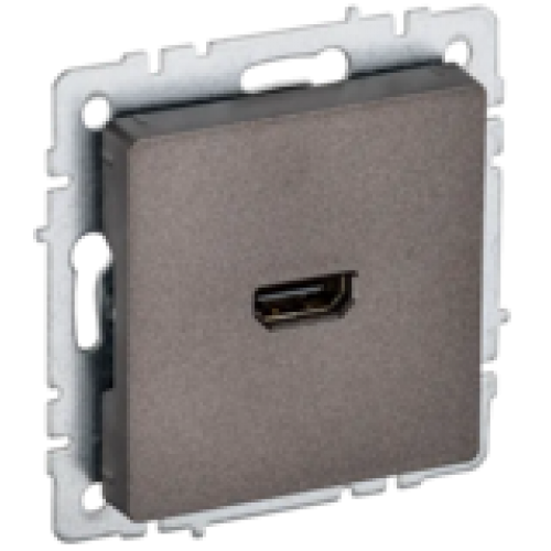 IEK BRITE Розетка HDMI РHDMI-0-БрТБ темная бронза (BR-H10-K45)