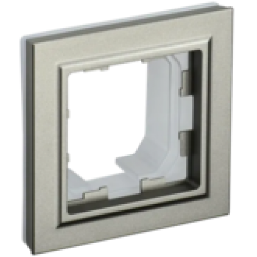 IEK BRITE Рамка 1-местная IP44 РУ-1-БрШ-44 шампань (BR-M12-44-K37)