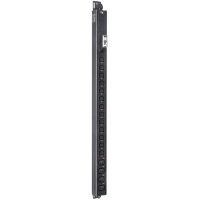 IEK ITK BASE PDU вертикальный PV1112 22U 1 фаза 32А 13 розеток C13 + 4 розетки C19 с клеммной колодкой и кабелем 3м вилка IEC60309 (промышленная) (BS-PV-43-13C13-04C19-12)