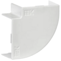 IEK Поворот на 90град КМП 40х40 белый (4шт/компл) (CKMP10D-P-040-040-K01-R)
