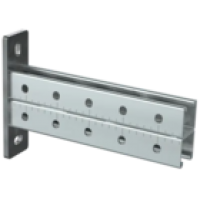 IEK Консоль STRUT двойная 41х41-400 HDZ (CLM50D-CSD-41-41-04-HDZ)