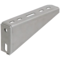 IEK Кронштейн настенный основание 400мм INOX (CLP1CW-400-1-INOX)