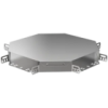 IEK ESCA Крестовина 100х100мм RAL 9016 (CLP1XR-100-100)