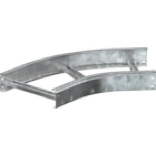 IEK Поворот лестничный LESTA 45град 55х300мм R300 HDZ (CPG04-4-45-055-300-HDZ)