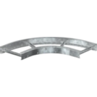 IEK Поворот лестничный LESTA 90град 150х500мм R300 HDZ (CPG04-4-90-150-500-HDZ)