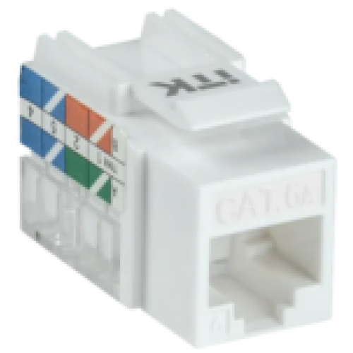 IEK ITK Модуль Keystone Jack кат.6A UTP 110 IDC 90град (CS1-1C6AU-11)
