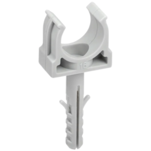 IEK ELASTA Держатель с защелкой и дюбелем CT16 (без винта) (CTA10MP-CT16-K41-100)