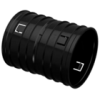 IEK Муфта соединительная для двустенной трубы d=160мм (CTA12D-M160-K02-R)
