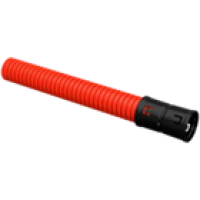IEK Труба гофрированная двустенная ПНД d=40мм красная (150м) (CTG12-040-K04-150-R)