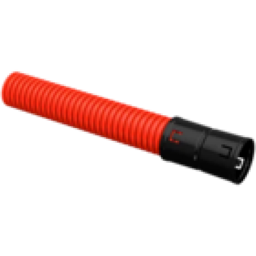 IEK Труба гофрированная двустенная ПНД d=50мм красная (50м) (CTG12-050-K04-050-R)