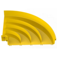 IEK ITK Поворот горизонтальный 90град оптического лотка 600мм (DS-600-31990)