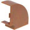 IEK ELECOR Поворот 90град КМП 20х10 дуб (4шт/компл) (EL-KK10D-P-020-010-K11)