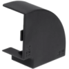 IEK ELECOR Поворот 90град КМП 40х25 черный (4шт/компл) (EL-KK10D-P-040-025-K02)