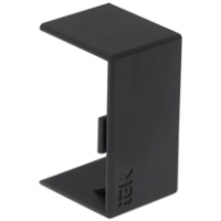 IEK ELECOR Соединитель на стык КМС 16х16 черный (4шт/компл) (EL-KK10D-S-016-016-K02)