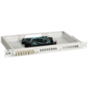 IEK ITK 1U Оптический распределительный кросс укомплектованный: LC (Duplex) 4шт, (OM3) (FOBX24-1U-4LCUD03)