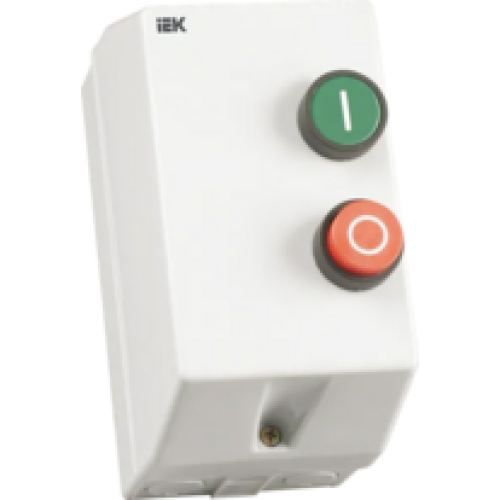 IEK Контактор КМИ11860 18А в оболочке 220В/АС3 IP54 (KKM16-018-220-00)