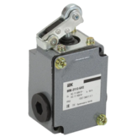 IEK Выключатель концевой ВПК-2112-БУ2 рычаг с роликом IP65 (KV-1-2112-1)