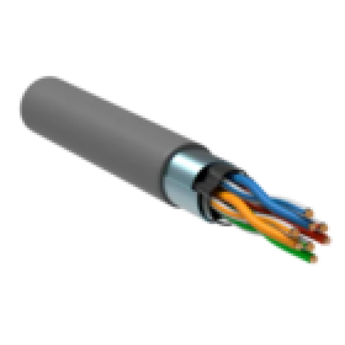 IEK ITK Витая пара F/UTP кат. 5E 4х2х0,52 solid PVC серый (305м) РФ (LC1-C5E04-311-S-P-R)